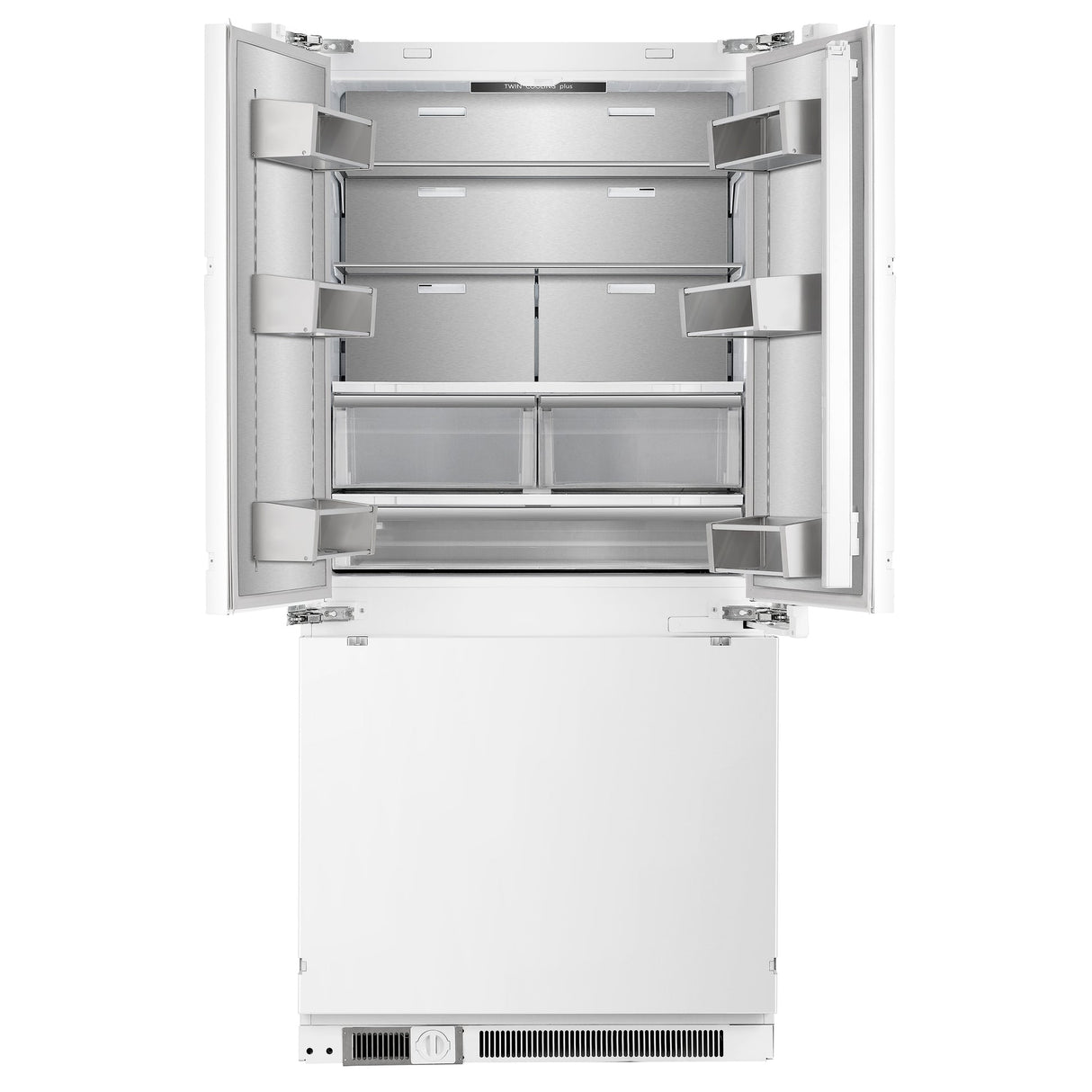 Forno Rivestito 36 Inch Refrigerator with French Door, Energy Star, Fast Freeze