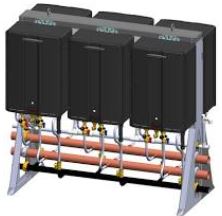 Rinnai Interior 6-Unit Free-Standing Rack System – Natural Gas (TRS06CUIN)