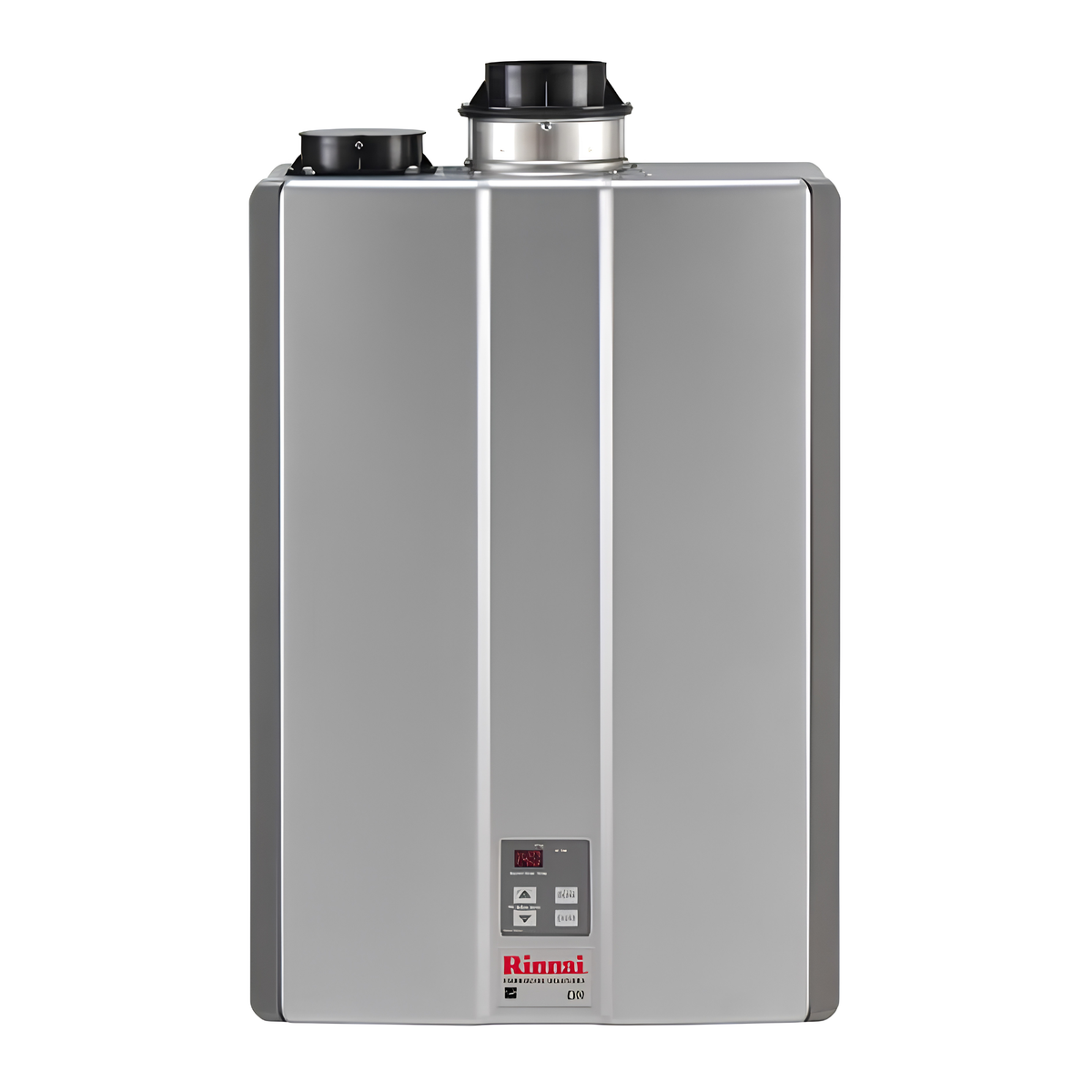 Rinnai C199IP 9.8 GPM Indoor Commercial Condensing Tankless Water Heater – LP, Ultra Low NOx (199,000 BTU)