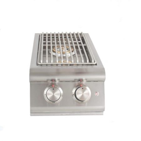 Blaze LTE Built-In Double Side Burner with Lights - BLZ-SB2LTE-LP/NG