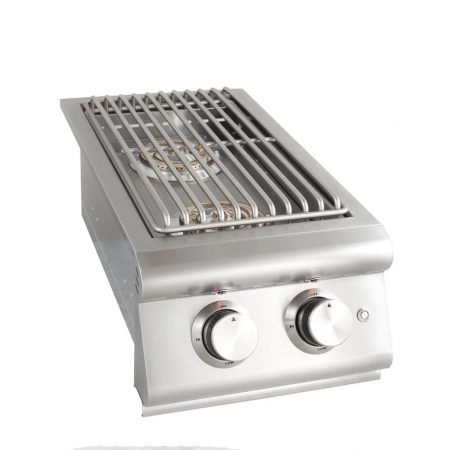 Blaze LTE Built-In Double Side Burner with Lights - BLZ-SB2LTE-LP/NG