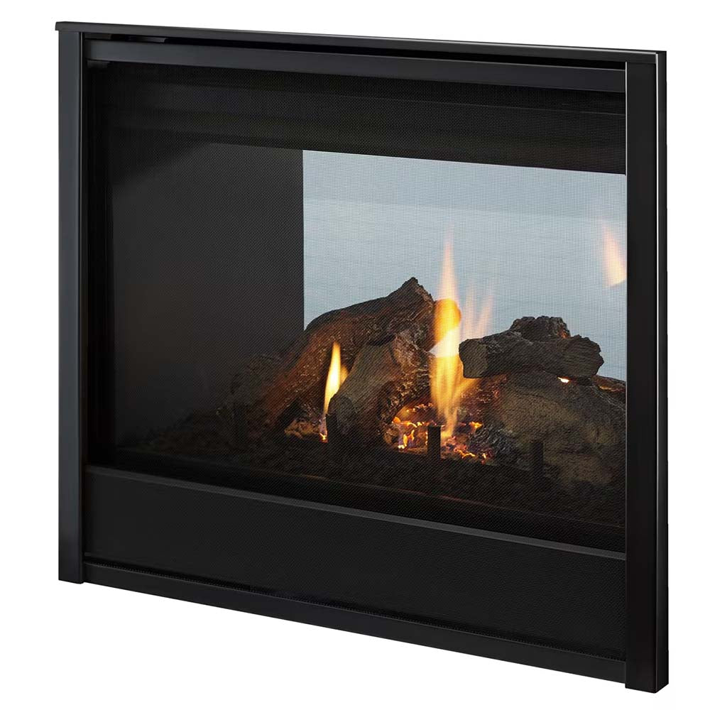 Majestic See-Through 36" Traditional Multi-Sided Top/Rear Direct Vent Gas Fireplace