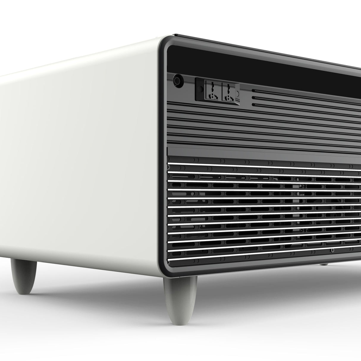 Forno Evoluto Tavolo 51" Smart Coffee Table – Dual Refrigerator Drawers, Bluetooth 5.0 Audio, Wireless Charging & RGB Ambient Light