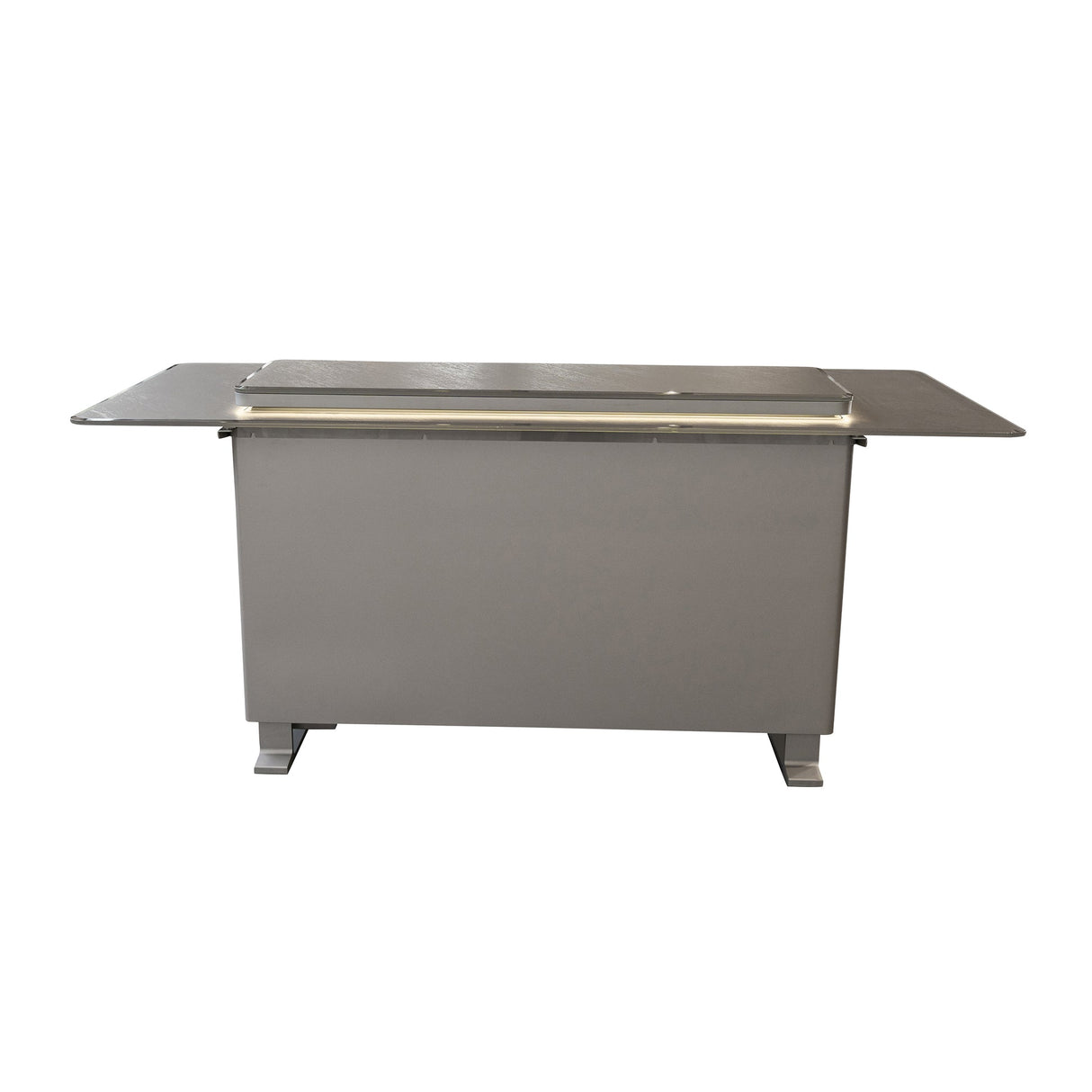 Frono Elevato Smart Bar Table, 5.3 cu.ft fridge and freezer with Bluetooth control