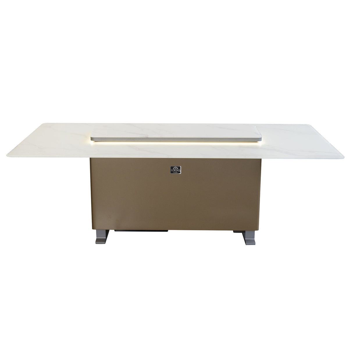 Forno Cinetico Smart Dining Table – 5.3 cu.ft Fridge & Freezer with Bluetooth Control