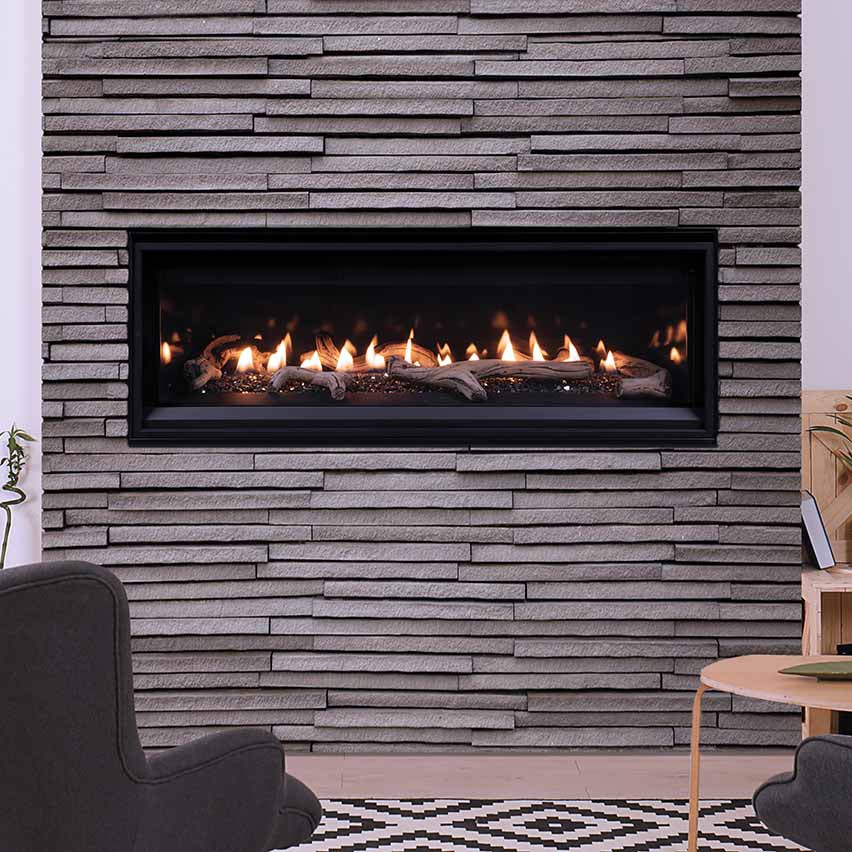 Superior Contemporary Direct Vent Gas Fireplace - DRL2000