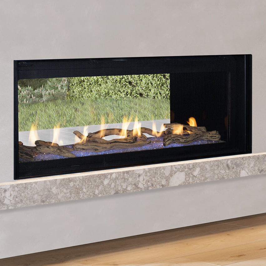 Superior Contemporary Direct Vent Gas Fireplace - DRL6000