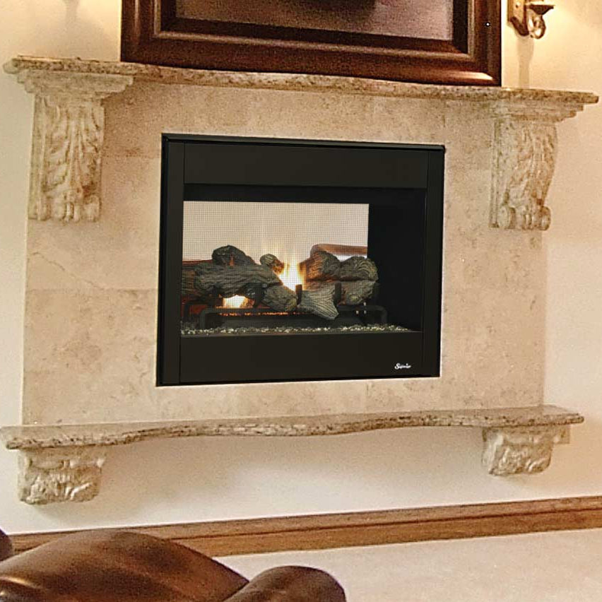 Superior 35" See-through Traditional Direct Vent Gas Fireplace - DRT35ST