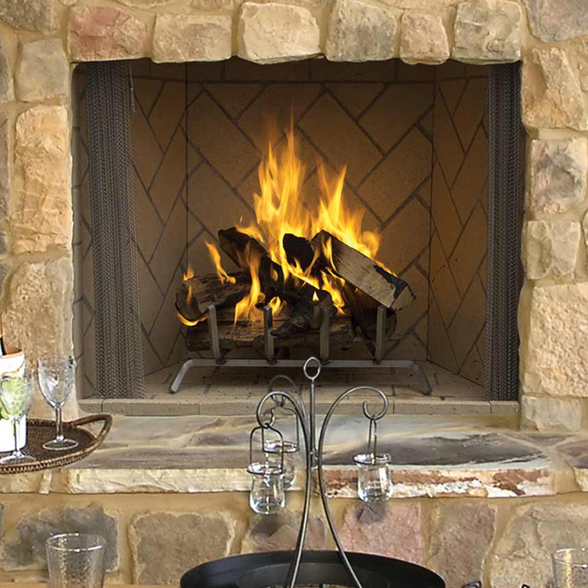 Superior Outdoor Open-Hearth Wood-Burning Fireplace - WRE6000