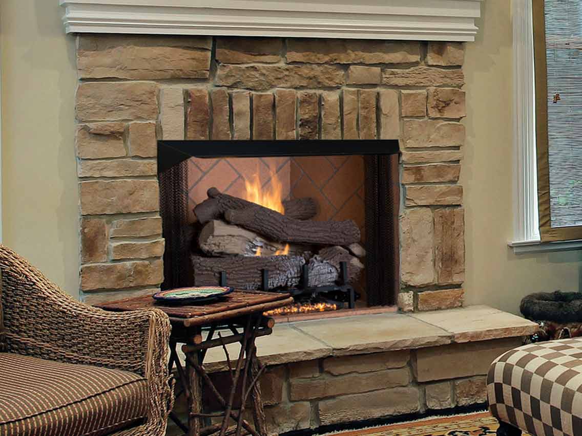 Superior Vent-Free Gas Fireplace (Firebox Only) - VRT6000
