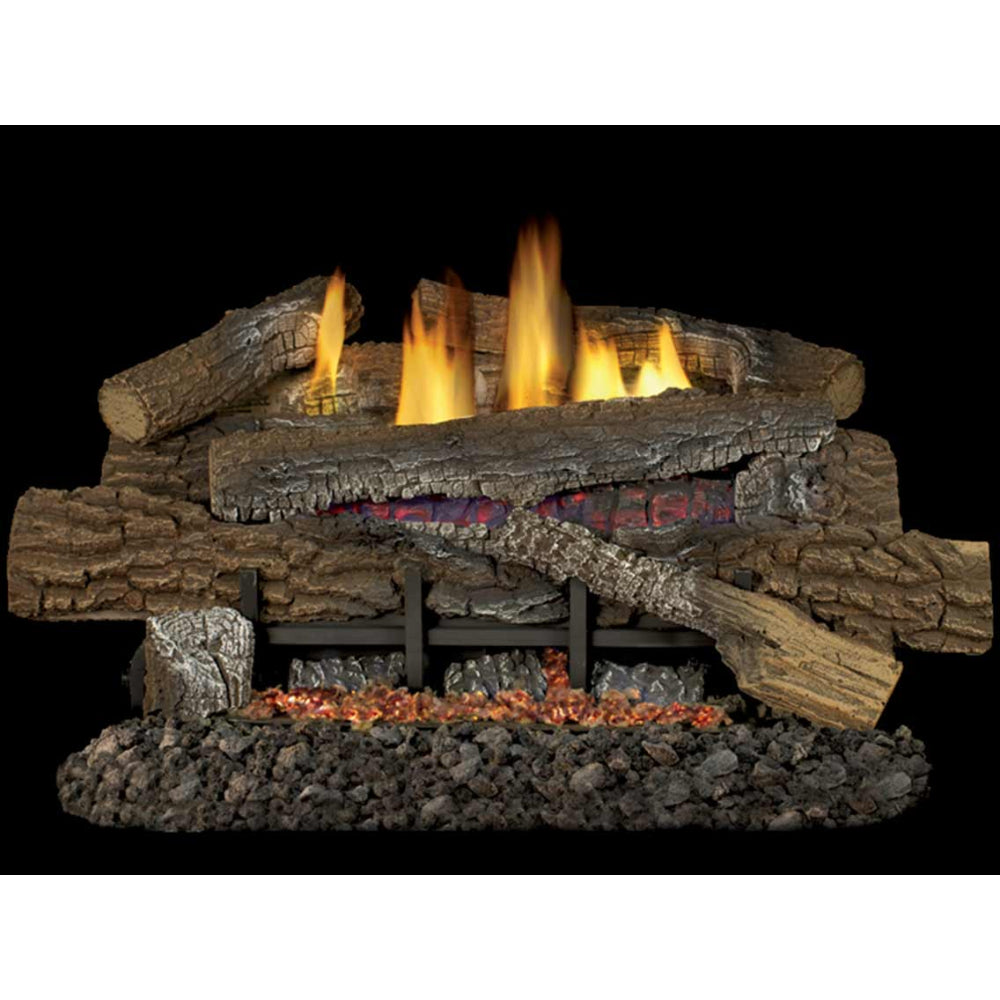 Superior Glow-Ramp Boulder Mountain, Concrete Vent-Free Gas Log Set - LBG-BM