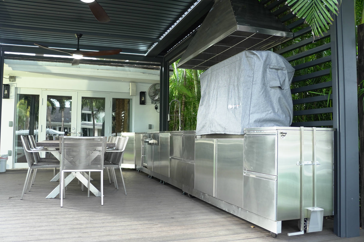 Tagwood BBQ Santa Maria Argentine Wood Fire & Charcoal Gaucho Grill Built in | BBQ05SS--
