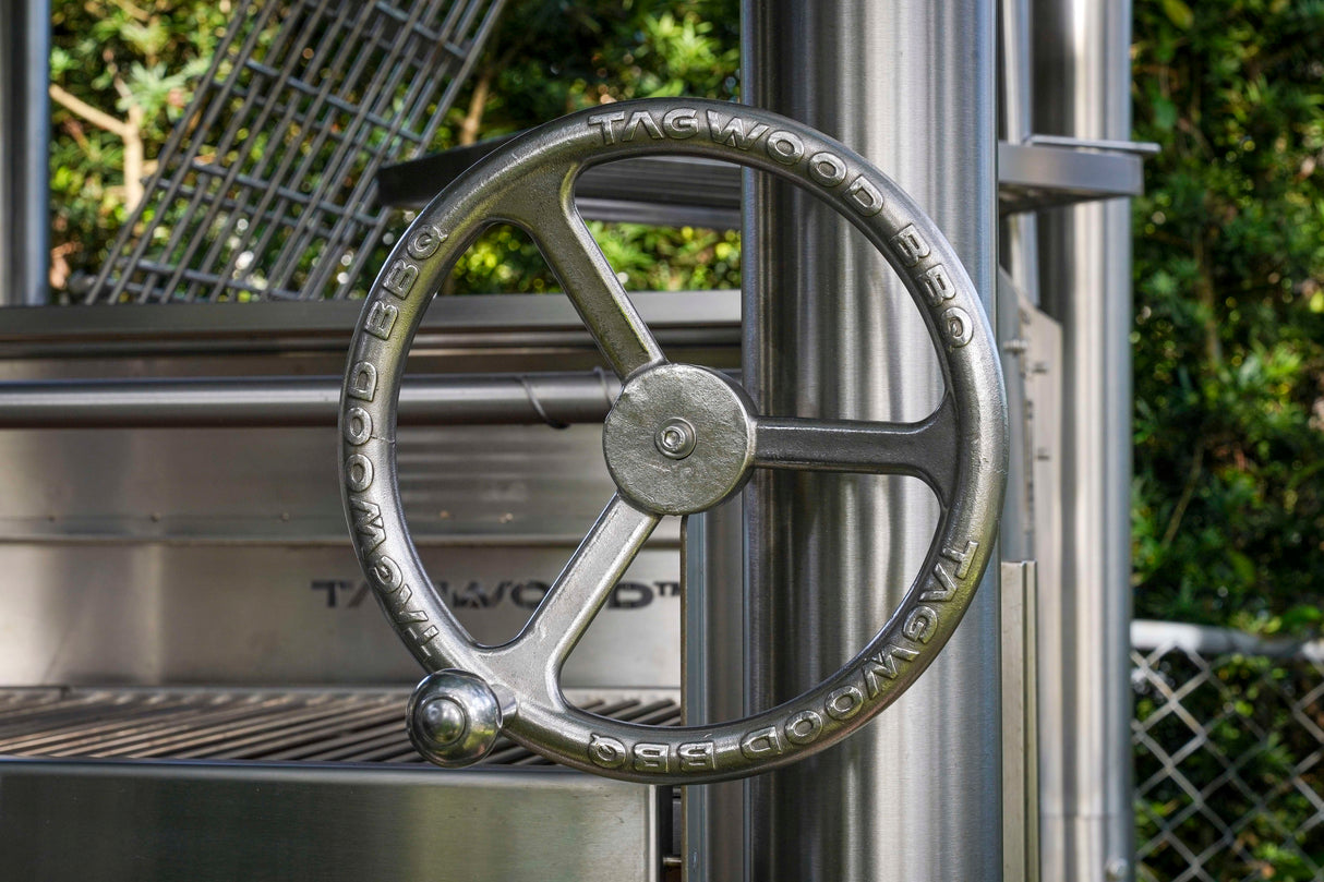 Tagwood BBQ Argentine Santa Maria Wood Fire & Charcoal Gaucho Grill all Stainless Steel | BBQ12SS