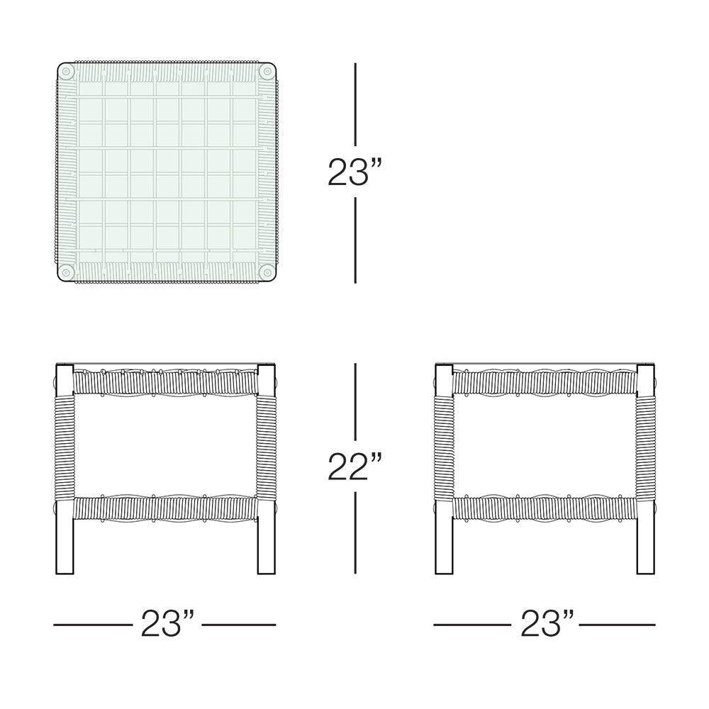 Kannoa Taos Side Table