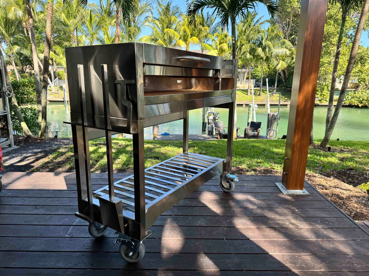Tagwood BBQ Argentine Wood Fire & Charcoal Gaucho Grill | BBQ18SS-- PRE-ORDER