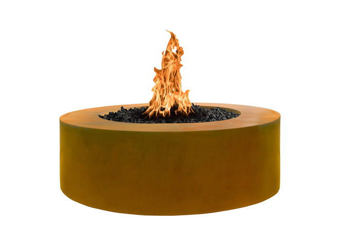 The Outdoor Plus Unity Steel Fire Pit - 24" Tall + Free Cover