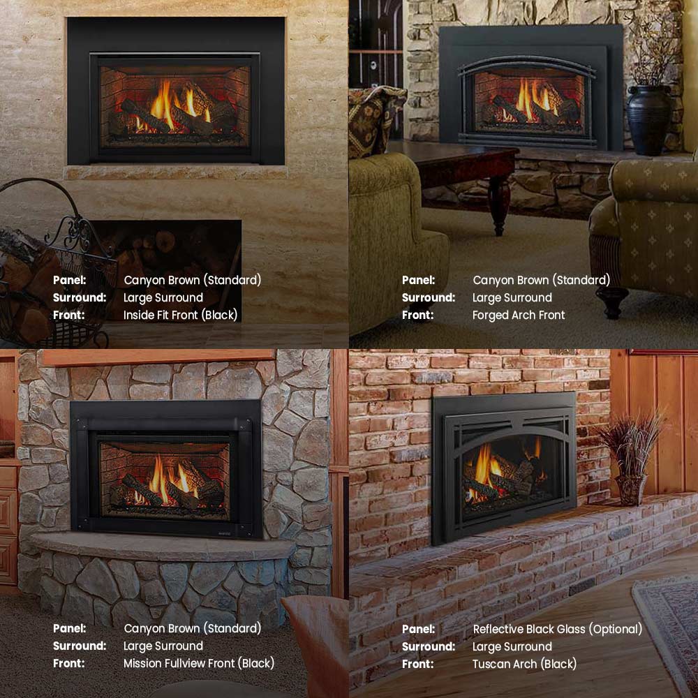 Majestic 25" Trilliant Traditional Direct Vent Gas Insert