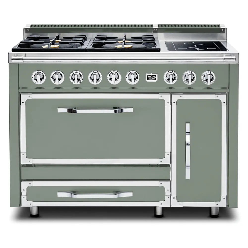 Viking Tuscany Series 48 inch Dual Fuel Range with 4 Sealed Burners - TVDR4814I*