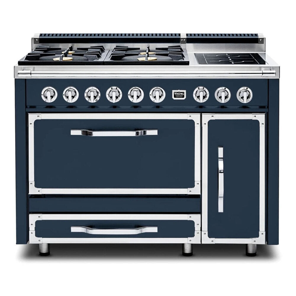 Viking Tuscany Series 48 inch Dual Fuel Range with 4 Sealed Burners - TVDR4814I*