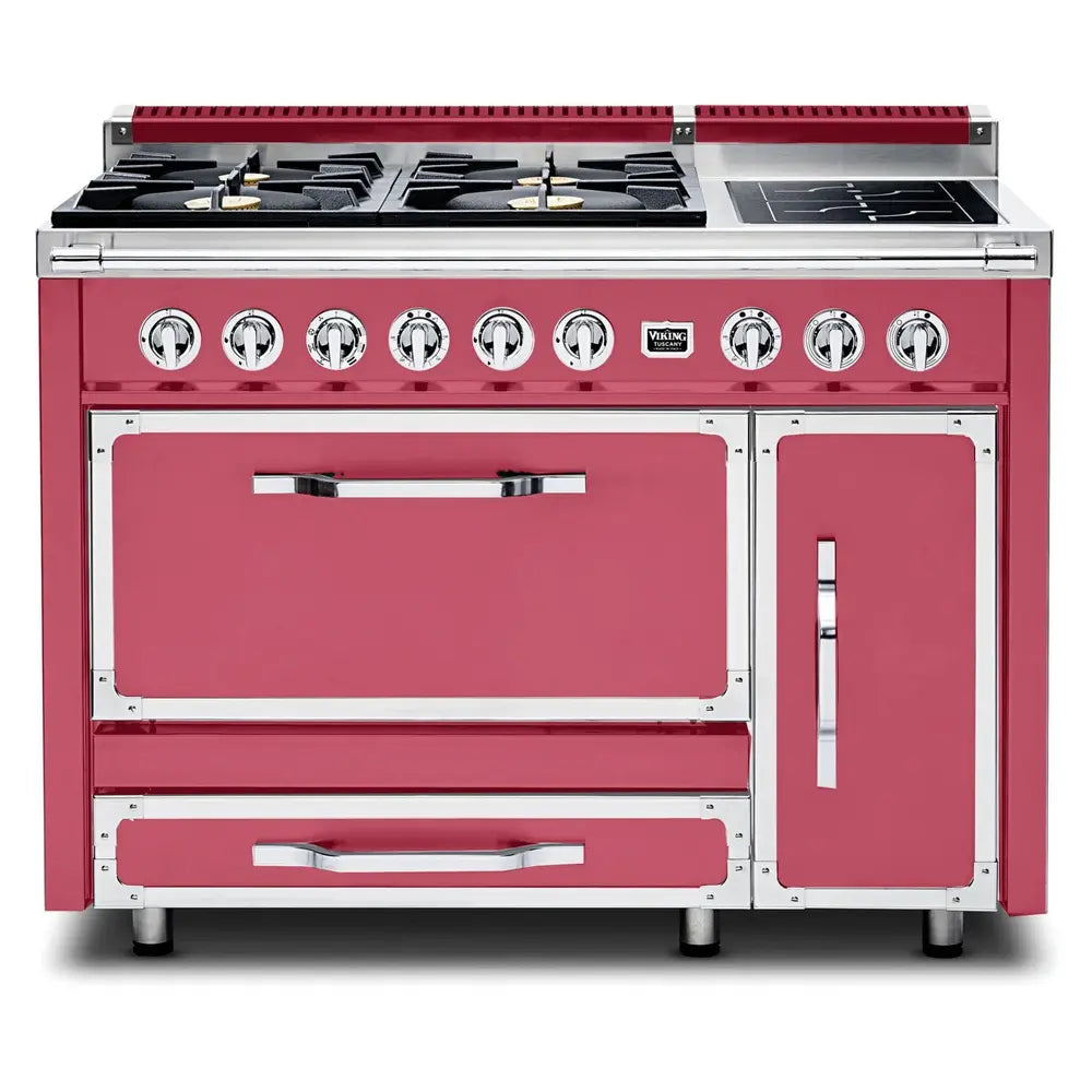 Viking Tuscany Series 48 inch Dual Fuel Range with 4 Sealed Burners - TVDR4814I*