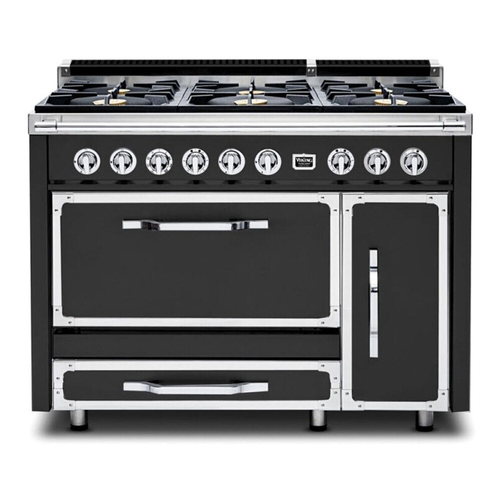 Viking Tuscany Series 48 inch Dual Fuel Range with 6 Sealed Burners - TVDR4816B*