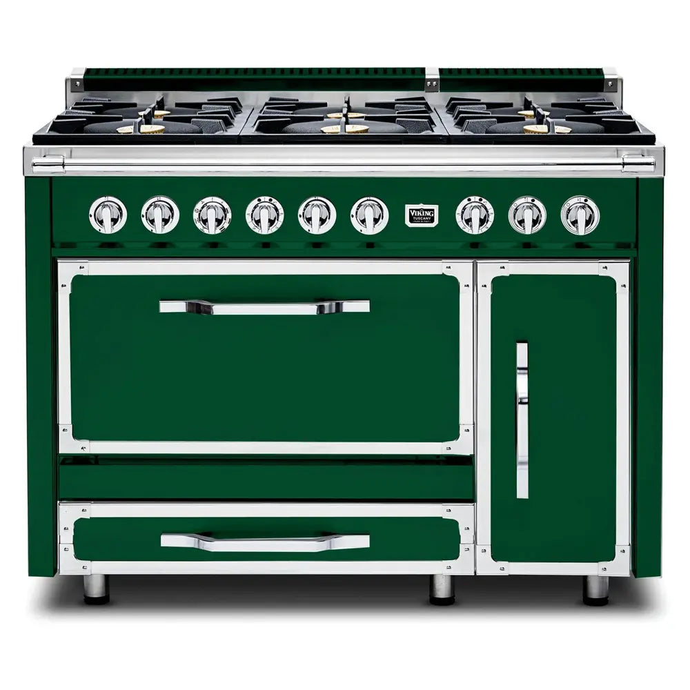 Viking Tuscany Series 48 inch Dual Fuel Range with 6 Sealed Burners - TVDR4816B*