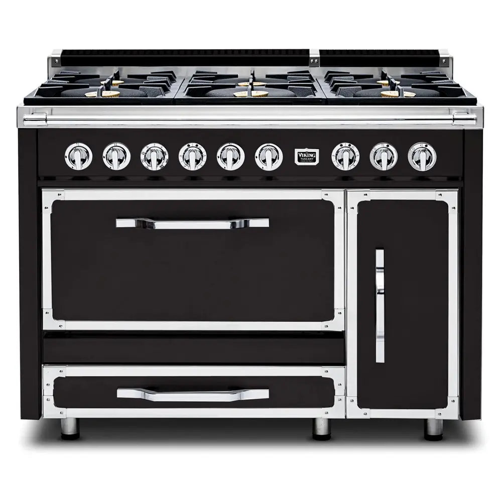Viking Tuscany Series 48 inch Dual Fuel Range with 6 Sealed Burners - TVDR4816B*