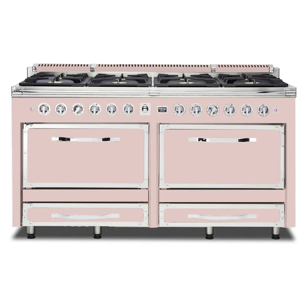 Viking Tuscany Series 66 inch Dual Fuel Range with 8 Sealed Burners - TVDR6618B*