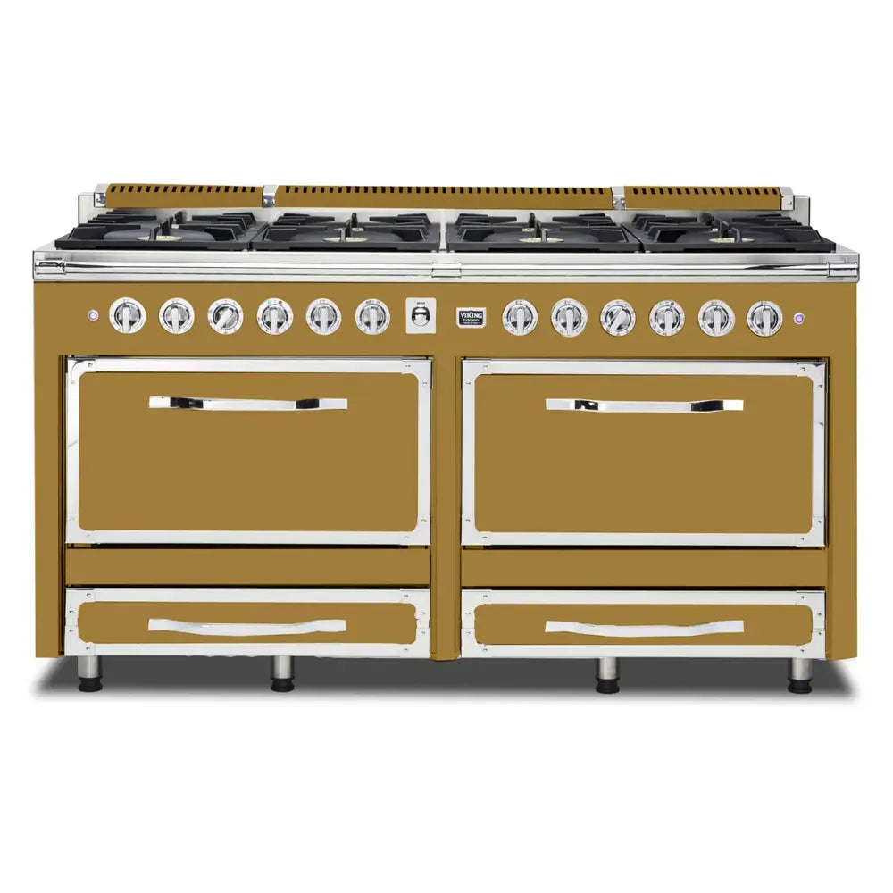 Viking Tuscany Series 66 inch Dual Fuel Range with 8 Sealed Burners - TVDR6618B*