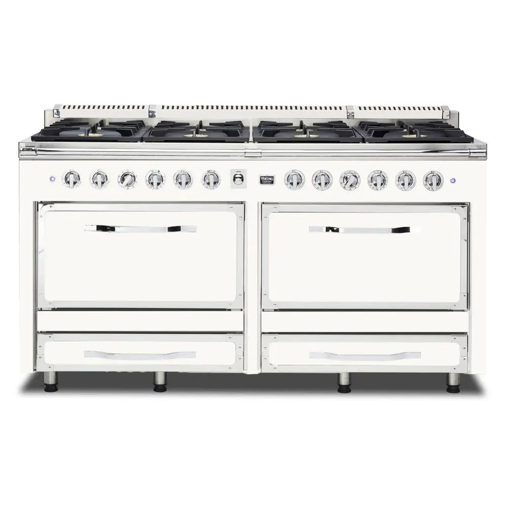 Viking Tuscany Series 66 inch Dual Fuel Range with 8 Sealed Burners - TVDR6618B*