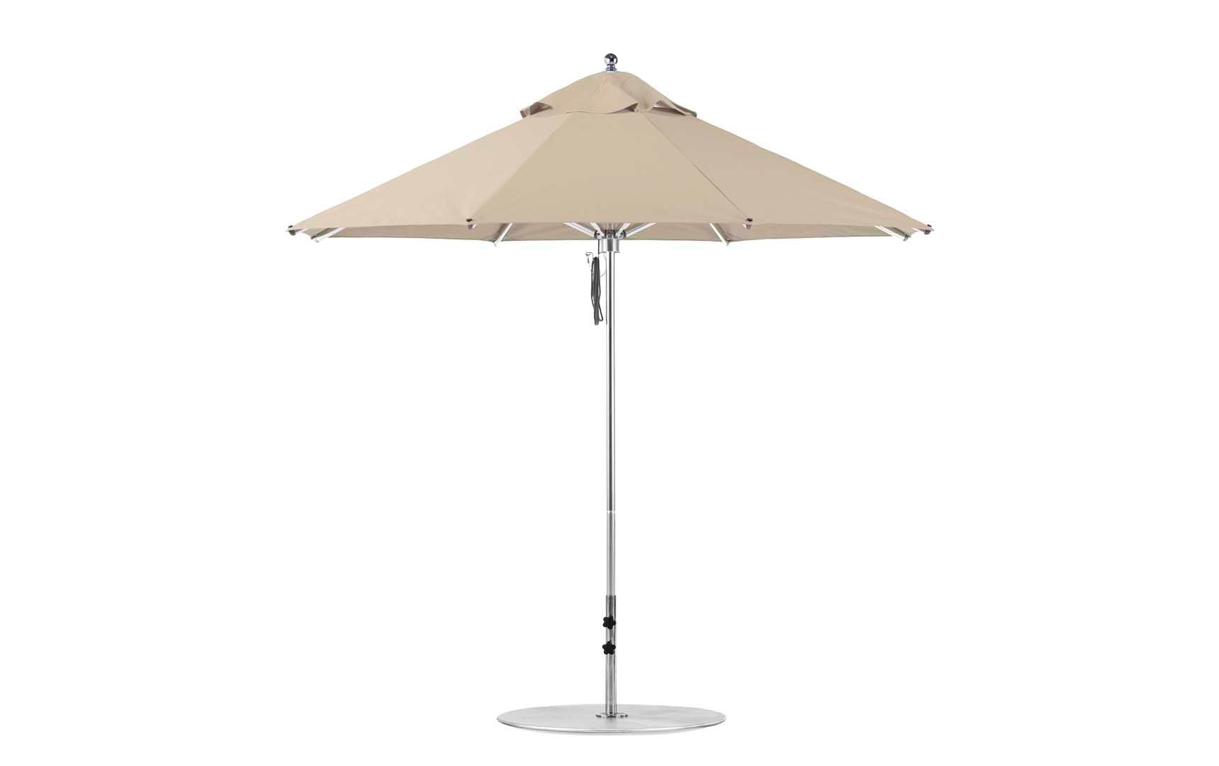 Ledge Lounger Premier Aluminum Umbrella - 9' Octagon Pulley