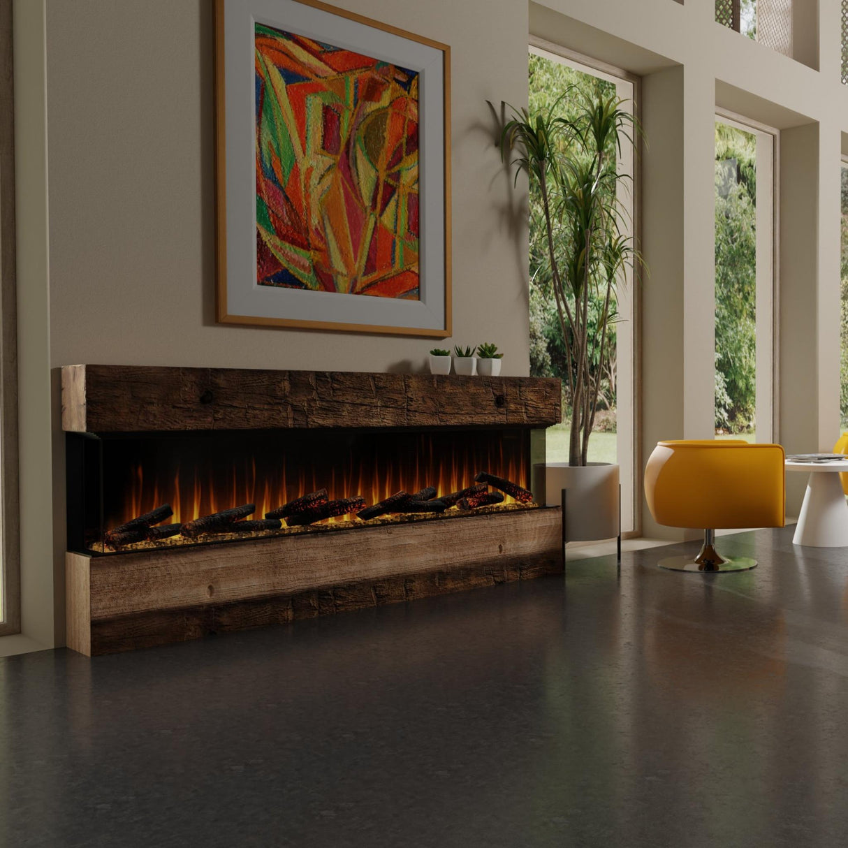 Dimplex Ultra Ignite Ultra 88" Linear Electric Fireplace - ULT88