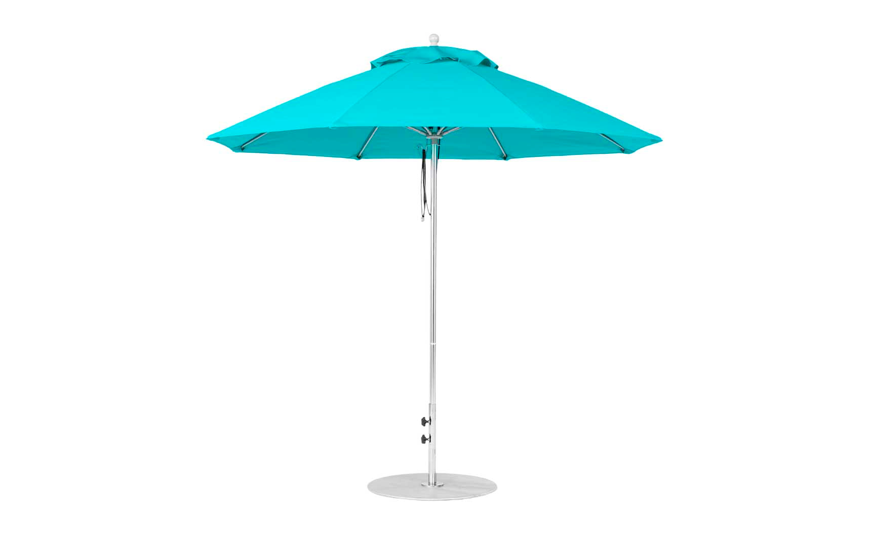 Ledge Lounger Essential Fiberglass Umbrella - 9' Octagon Pulley