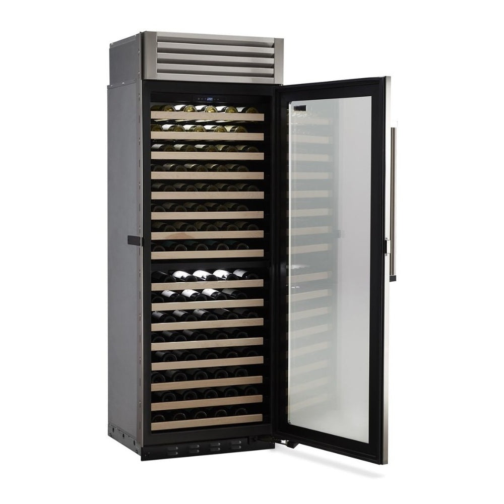Viking 5 Series 30 inch Dual Zone Full-Height Wine Cellar with 150 Bottles Storage Capacity in Stainless Steel - VCWB530 *