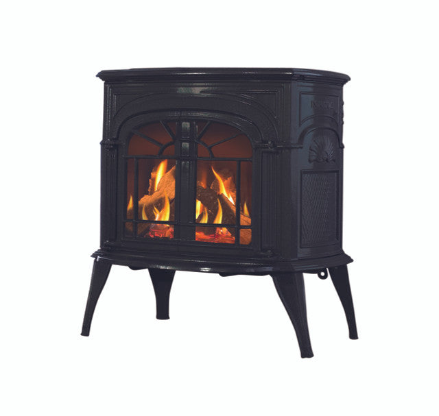 Vermont Castings Intrepid Direct Vent Gas Stove - INDVRCBSB
