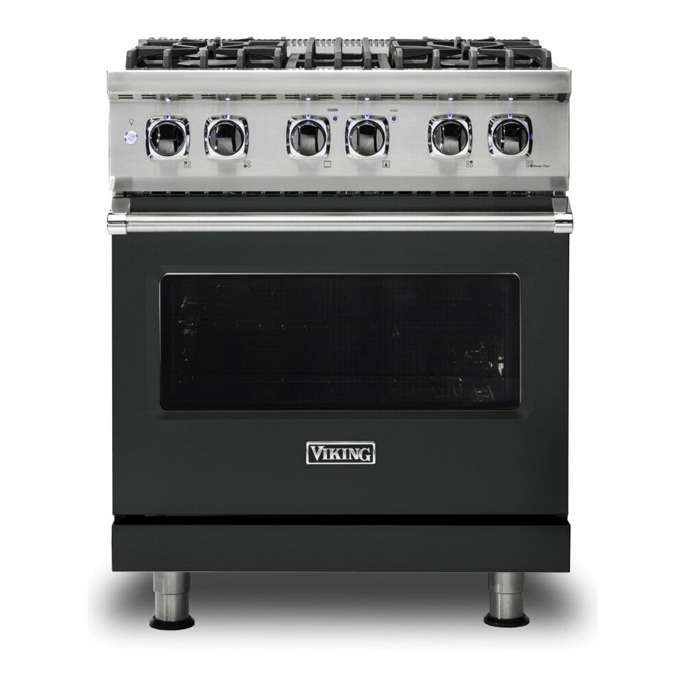 Viking 5 Series 30 inch Dual Fuel Range with 4 Sealed Burners and Self Clean - VDR5304B*