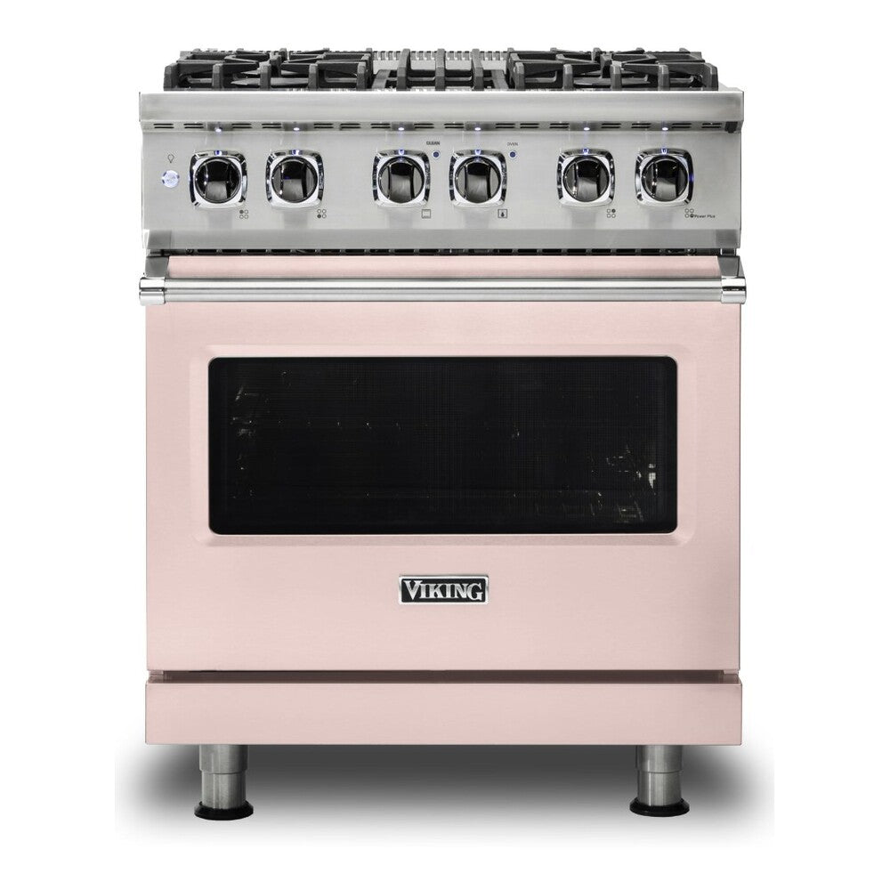 Viking 5 Series 30 inch Dual Fuel Range with 4 Sealed Burners and Self Clean - VDR5304B*