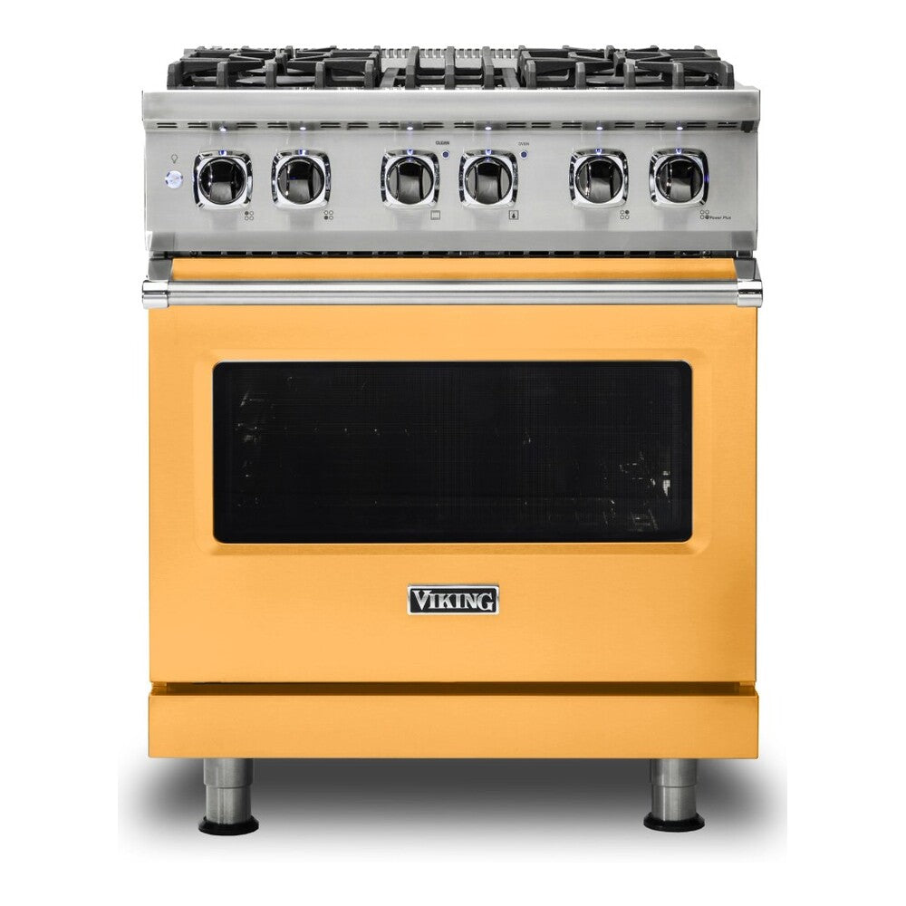 Viking 5 Series 30 inch Dual Fuel Range with 4 Sealed Burners and Self Clean - VDR5304B*