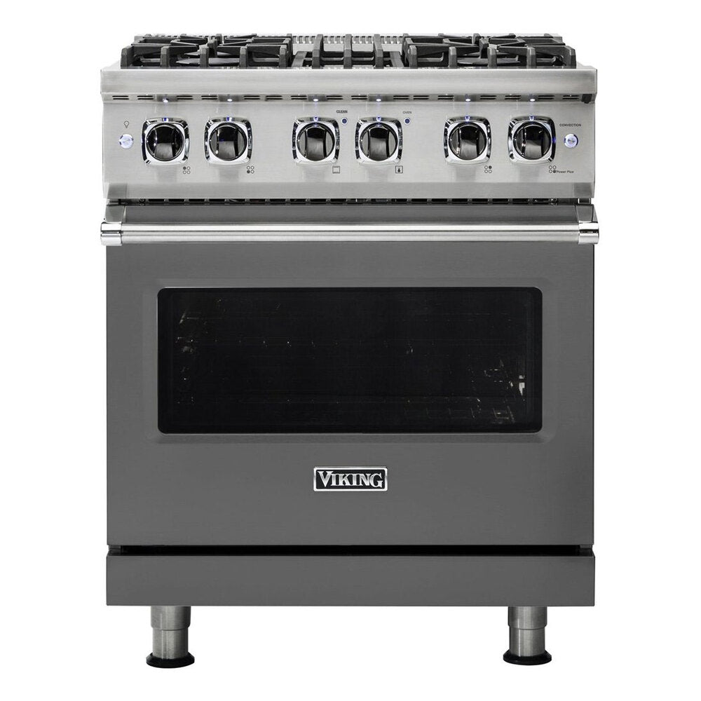 Viking 5 Series 30 inch Dual Fuel Range with 4 Sealed Burners and Self Clean - VDR5304B*