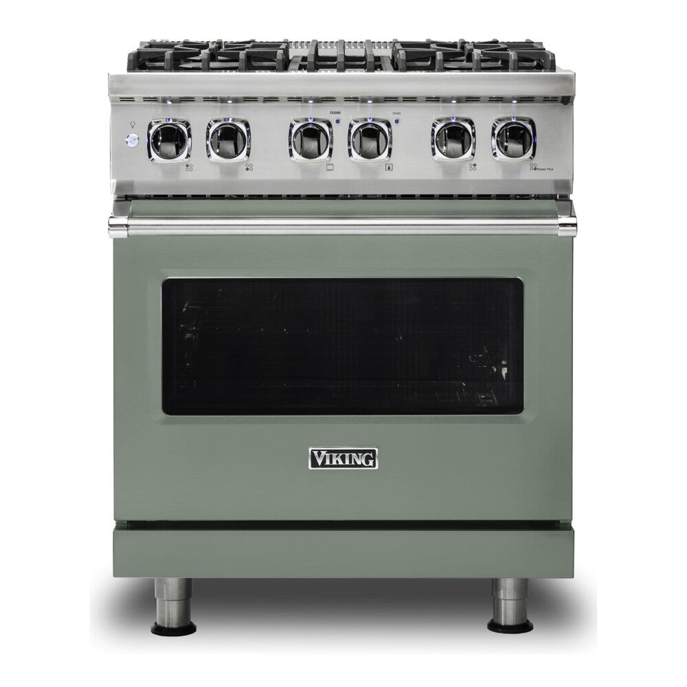 Viking 5 Series 30 inch Dual Fuel Range with 4 Sealed Burners and Self Clean - VDR5304B*