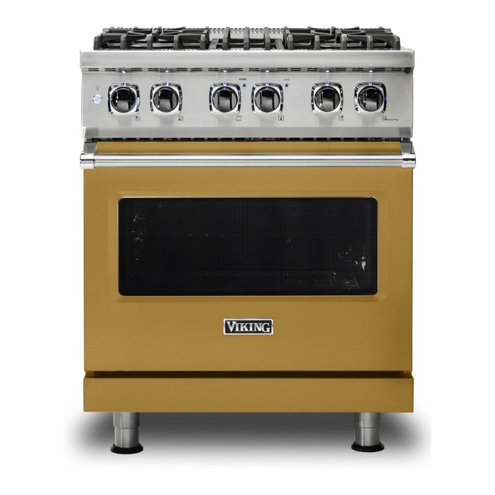 Viking 5 Series 30 inch Dual Fuel Range with 4 Sealed Burners and Self Clean - VDR5304B*