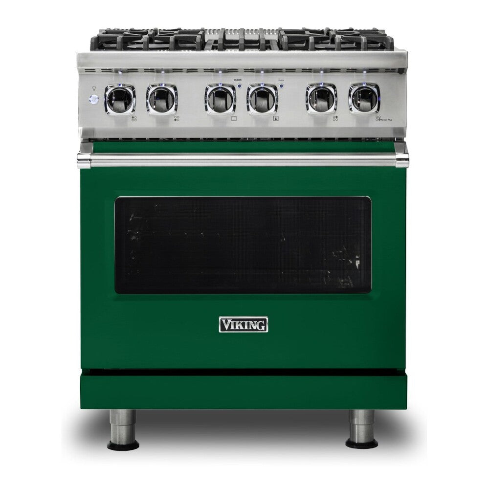 Viking 5 Series 30 inch Dual Fuel Range with 4 Sealed Burners and Self Clean - VDR5304B*