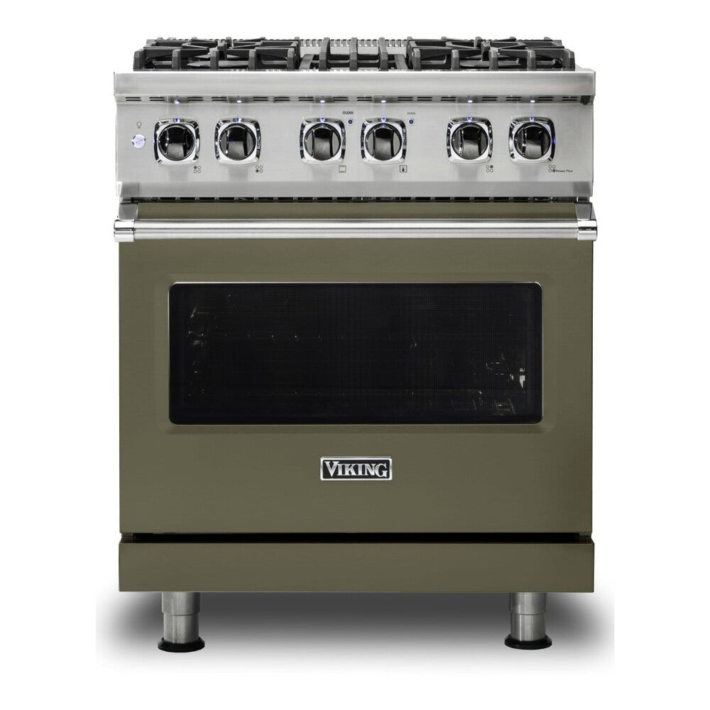 Viking 5 Series 30 inch Dual Fuel Range with 4 Sealed Burners and Self Clean - VDR5304B*