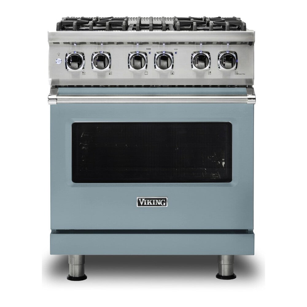 Viking 5 Series 30 inch Dual Fuel Range with 4 Sealed Burners and Self Clean - VDR5304B*