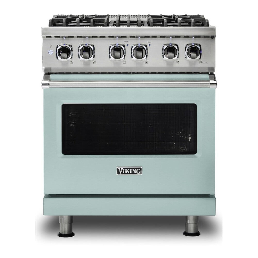 Viking 5 Series 30 inch Dual Fuel Range with 4 Sealed Burners and Self Clean - VDR5304B*