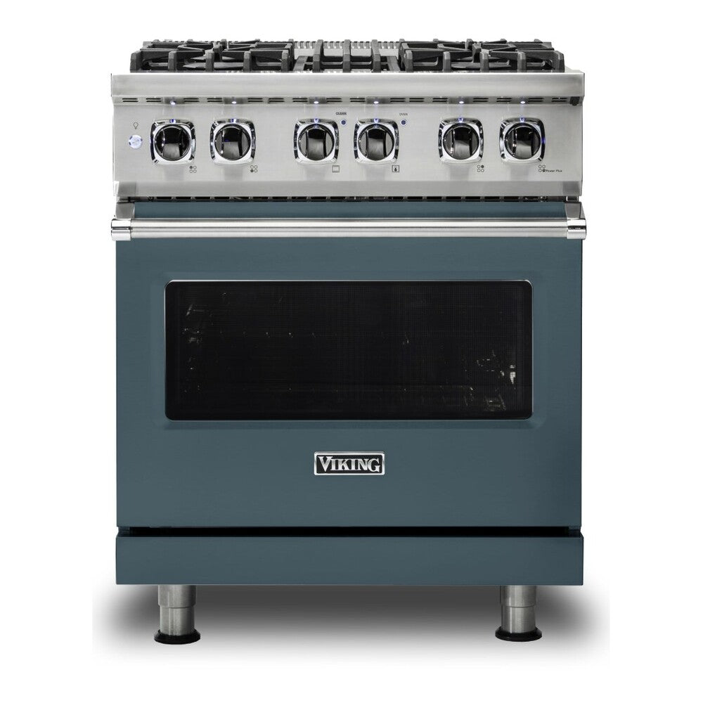Viking 5 Series 30 inch Dual Fuel Range with 4 Sealed Burners and Self Clean - VDR5304B*