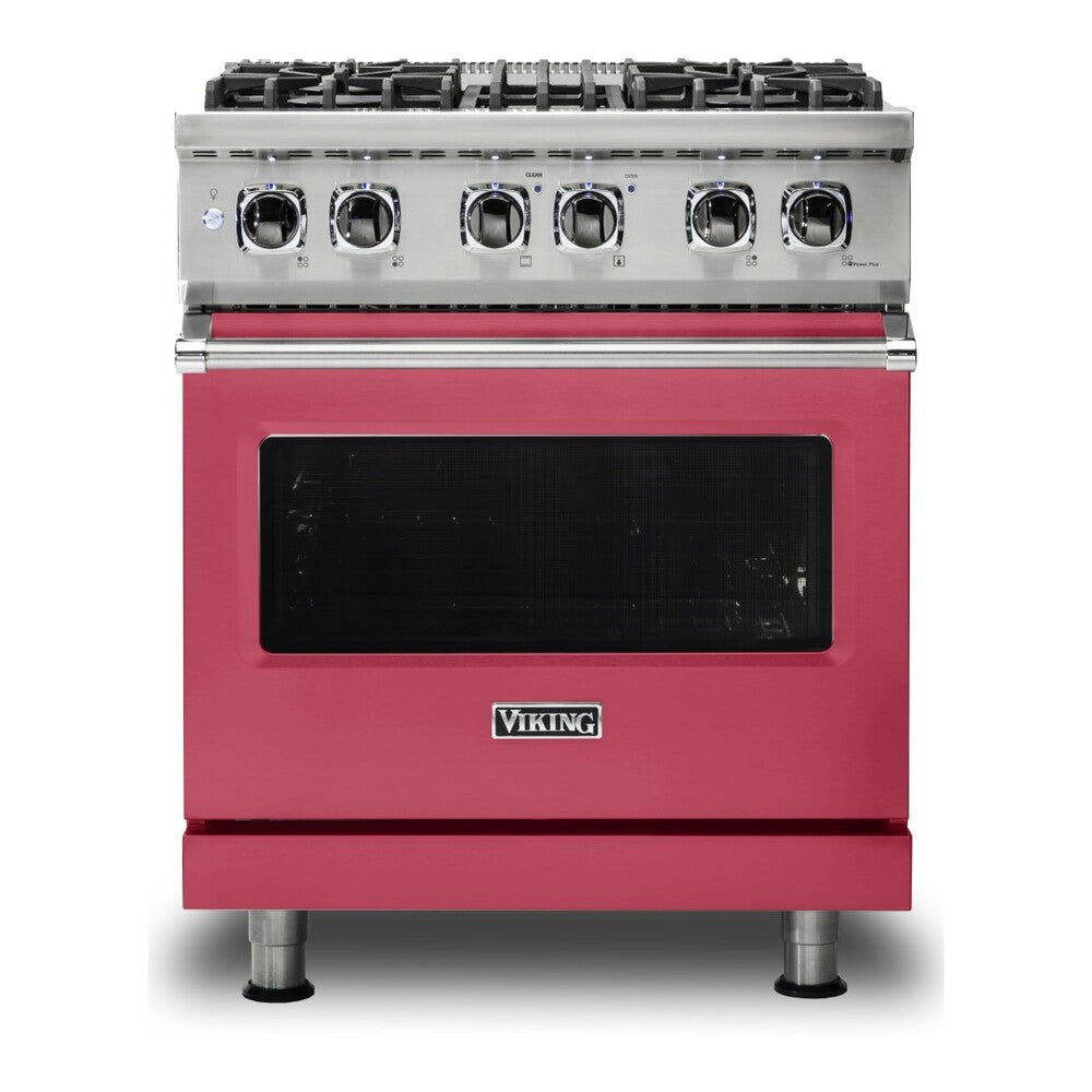 Viking 5 Series 30 inch Dual Fuel Range with 4 Sealed Burners and Self Clean - VDR5304B*