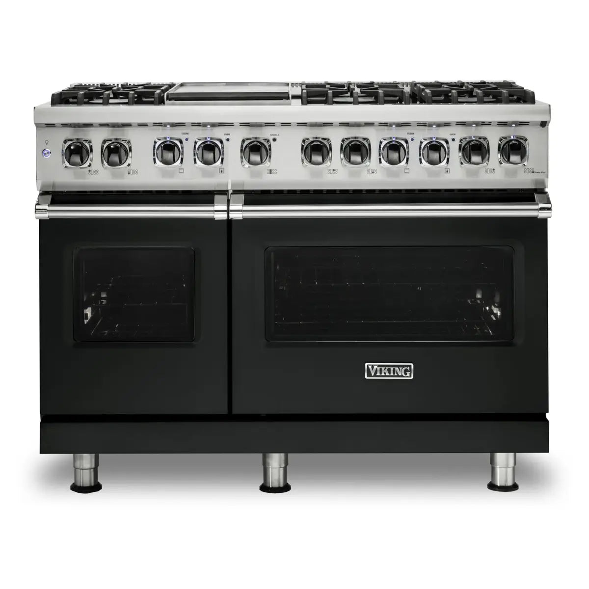 Viking 5 Series 48 inch Dual Fuel Range with 6 Sealed Burners and Griddle - VDR5486G*