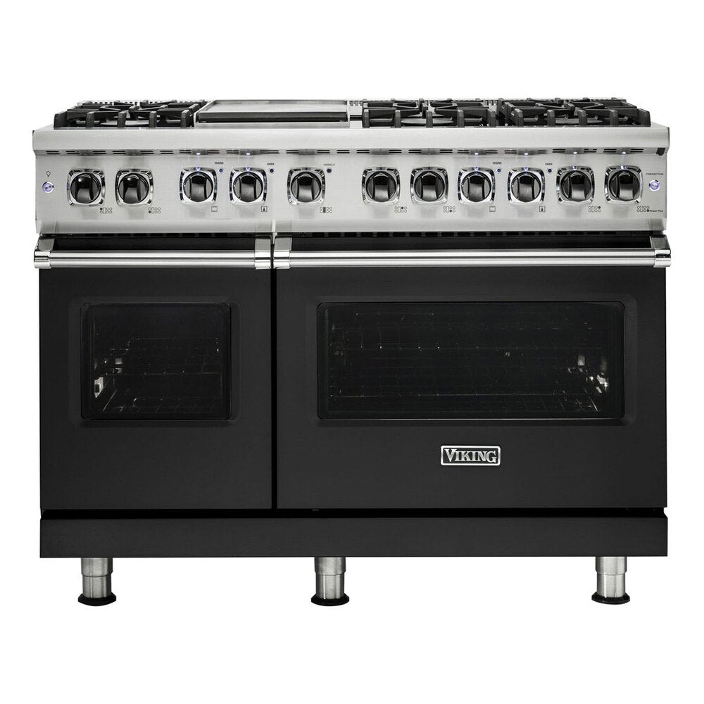 Viking 5 Series 48 inch Dual Fuel Range with 6 Sealed Burners and Griddle - VDR5486G*