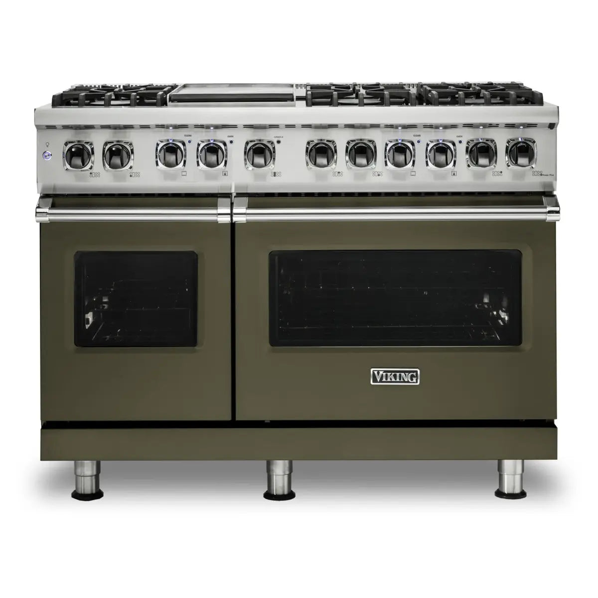 Viking 5 Series 48 inch Dual Fuel Range with 6 Sealed Burners and Griddle - VDR5486G*